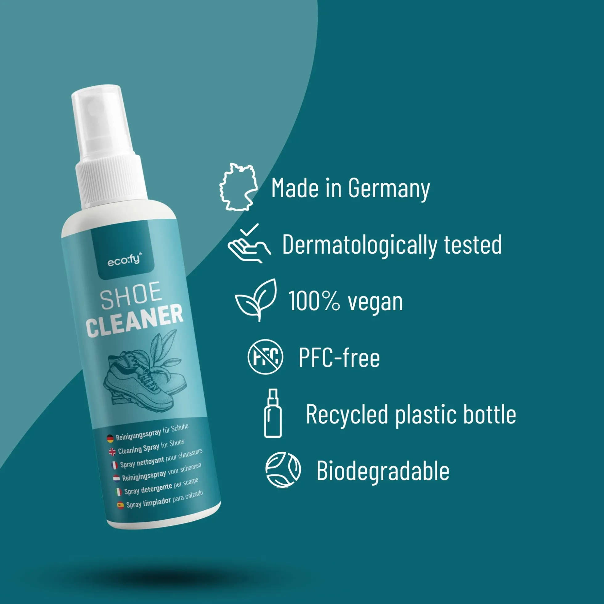 Spray Limpiador Para Calzado - Eco:fy - 125 Ml