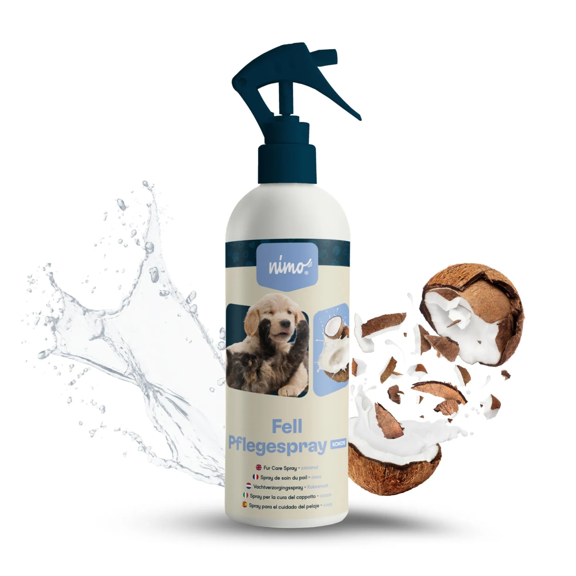 Spray Para El Cuidado Del Pelaje Coco - Nimo - 500 Ml