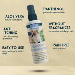 Spray Para Heridas De Mascotas - Nimo - 125 Ml