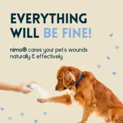Spray Para Heridas De Mascotas - Nimo - 125 Ml