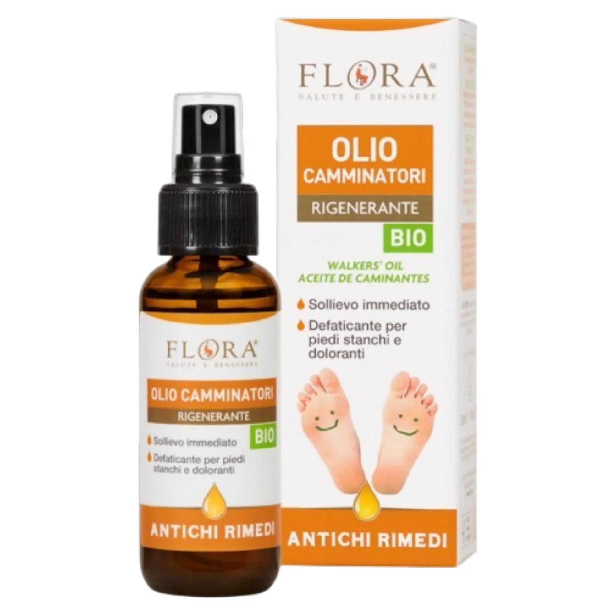Spray para piernas cansadas Rigenerante Flora 50ml