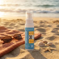 Spray solar alta protección UVA SPF 30 ecológica, vegana, sin nanopartículas 100 ml