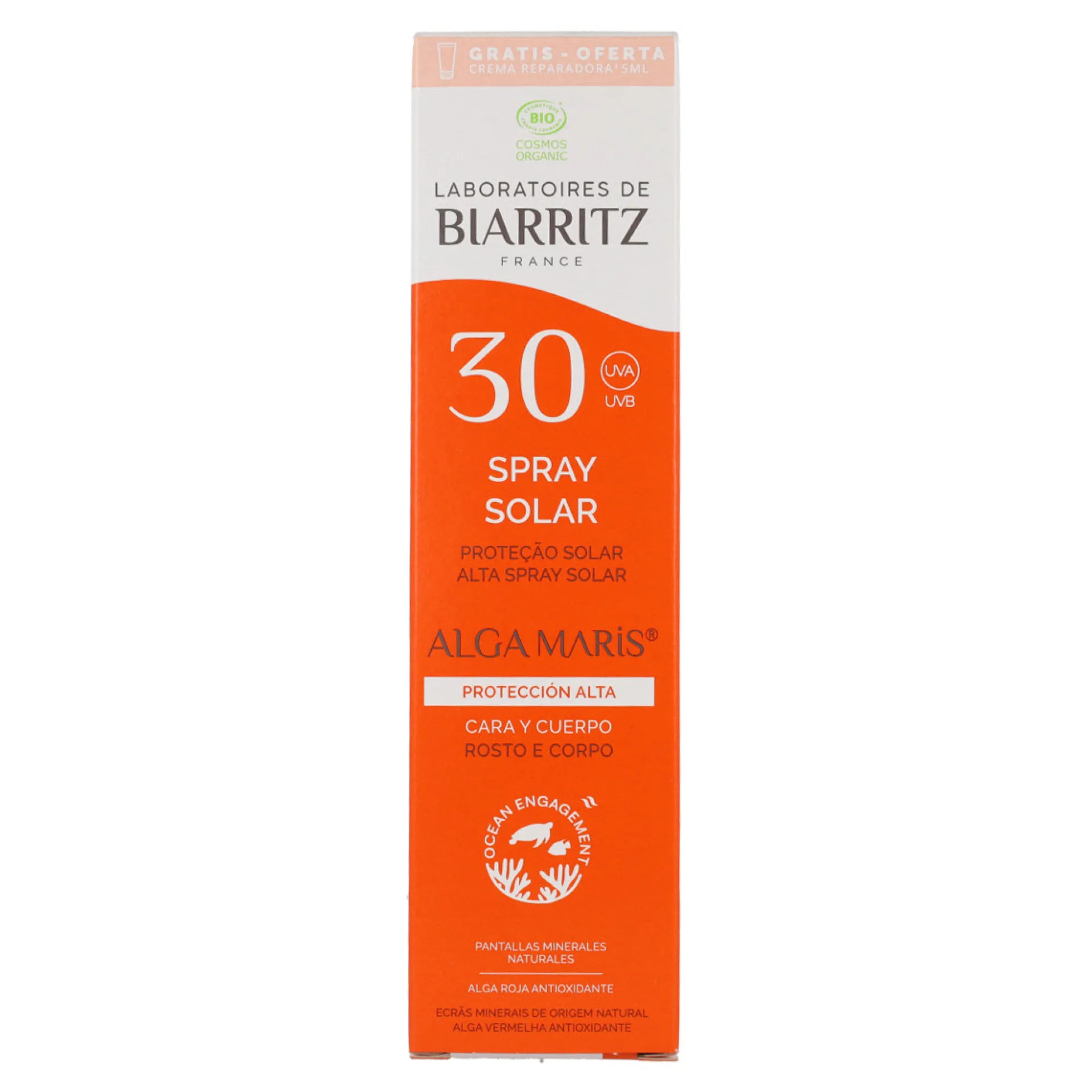 Spray solar cara & cuerpo SPF 30 Algas Maris 100 ml