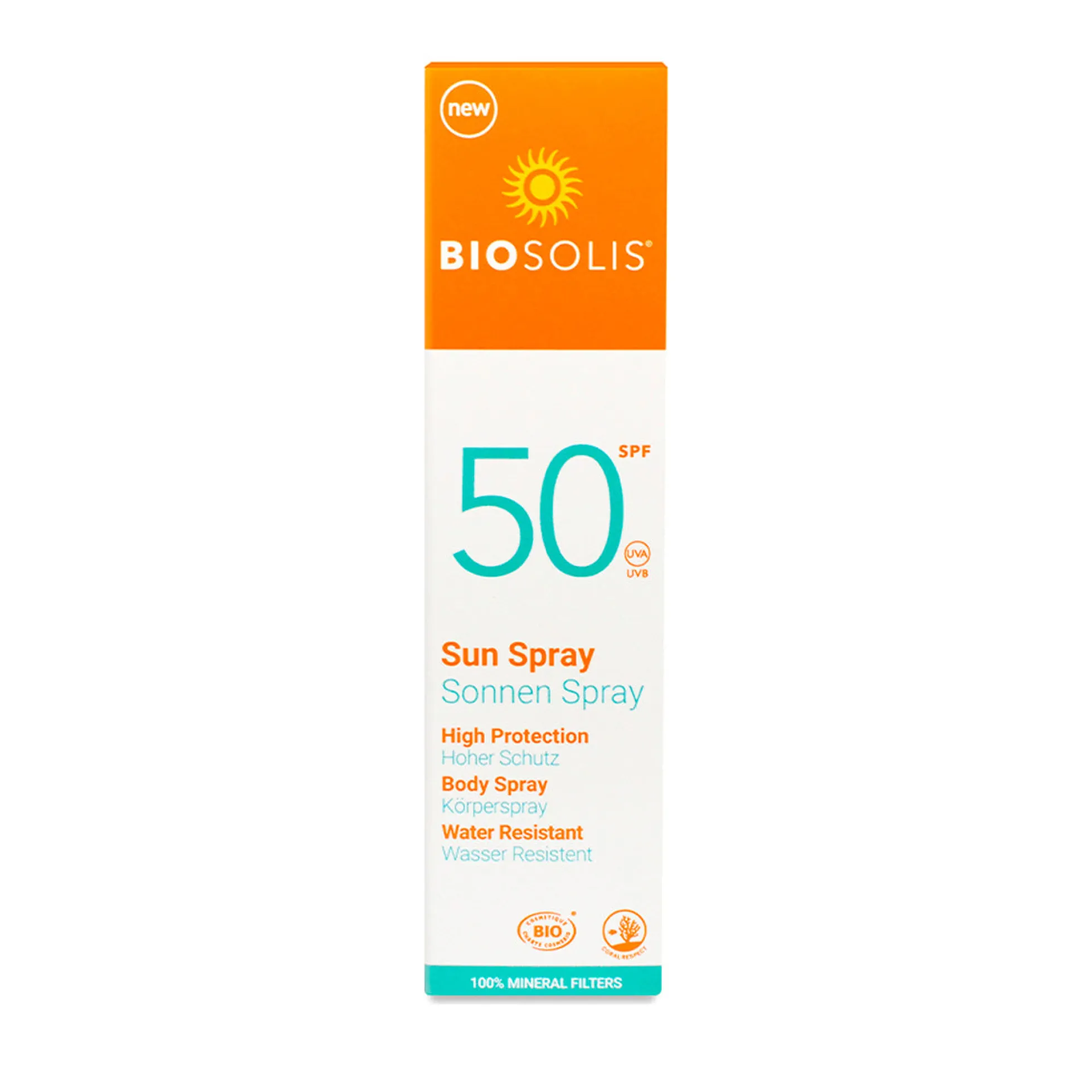 Spray solar SPF50 BioSolis, 100 ml