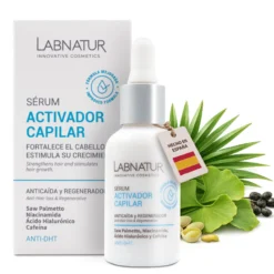 Sérum Activador Capilar Anticaída Labnatur 30 ml | Saw Palmetto | Fortalece, Aporta Densidad y Volumen | Vegano