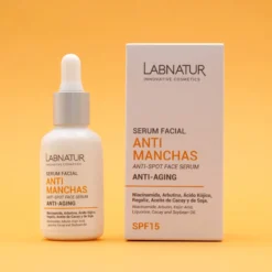 Sérum Facial Antimanchas Labnatur 30 ml | Tono Uniforme | Luminosidad, Firmeza y Cuidado Anti-Aging | Vegano