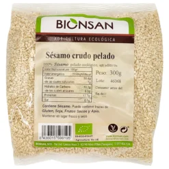 Sésamo Crudo Pelado Eco Bionsan 300gr