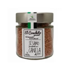 Sésamo Garrapiñado Con Canela Tarro De Cristal 110 G