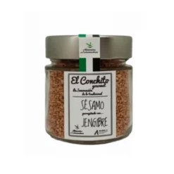Sésamo Garrapiñado Con Jengibre Tarro De Cristal 100 G