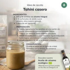 Sésamo integral crudo ECO Planeta Huerto 500 g