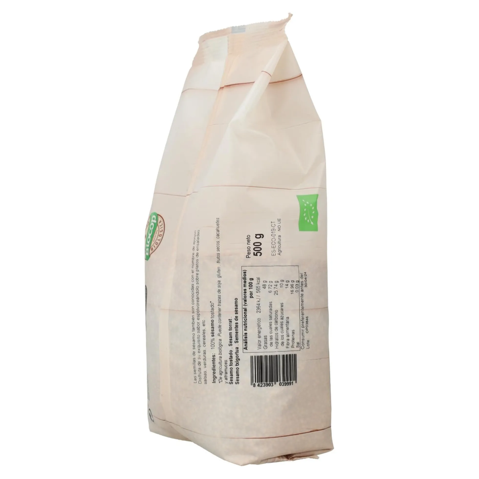 Sésamo Tostado BIO Biocop 500 g