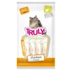 Stick De Crema Para Gato De Pollo Y Buey Truly 12 Bolsas X 70 Gr (12 X 5 Sticks)