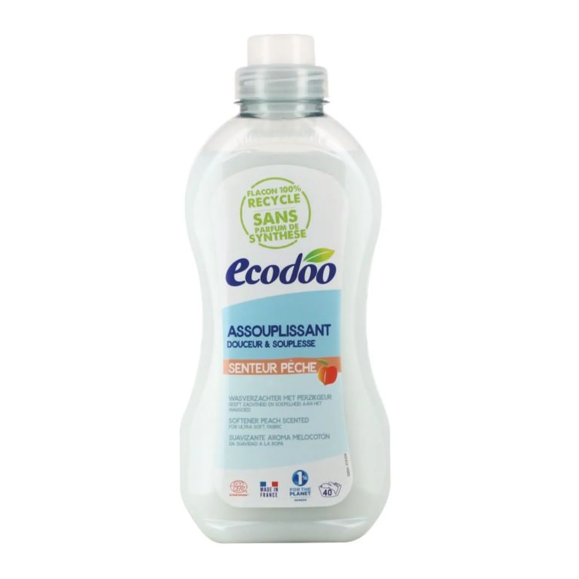 Suavizante para ropa aroma Melocotón Ecodoo 750 ml