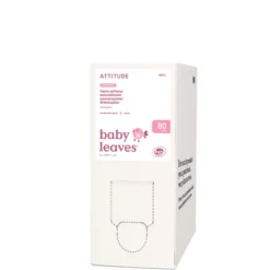 Suavizante para ropa Baby Leaves sin perfume Attitude 80 lavados
