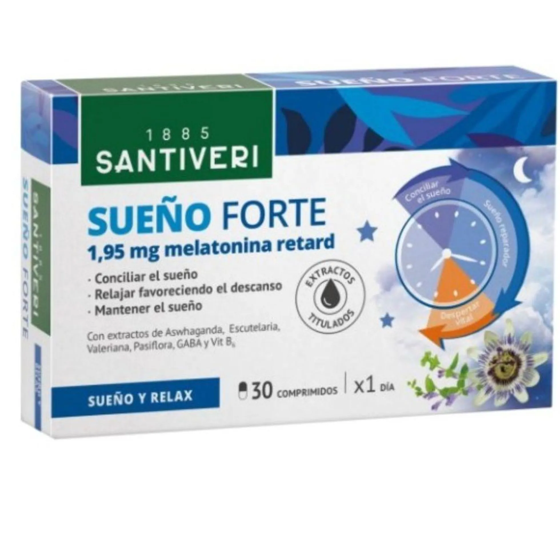 Sueño Forte Santiveri 30 Comprimidos