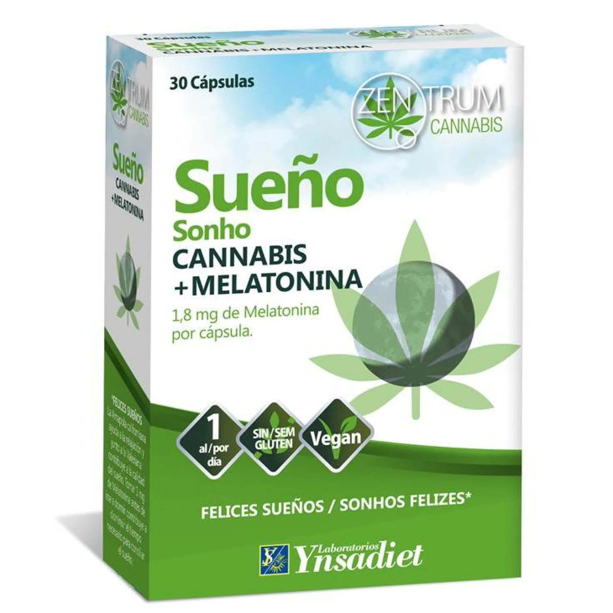 Sueño Zentrum cannabis 30 Cápsulas