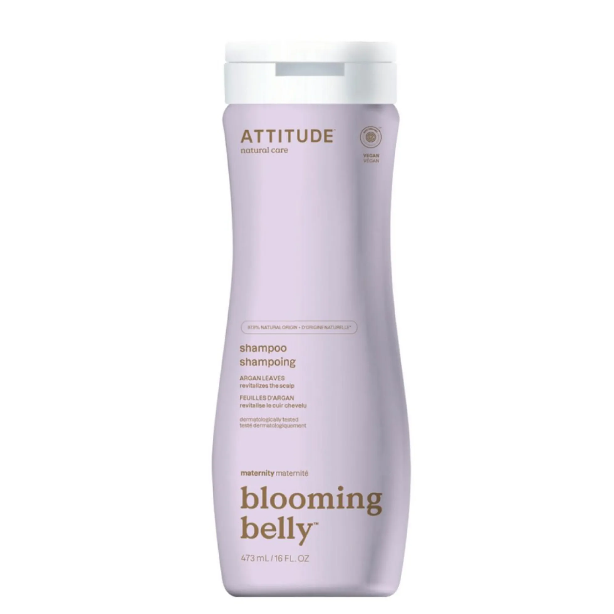 Super leaves maternity Champú - Argán, Attitude, 473mL