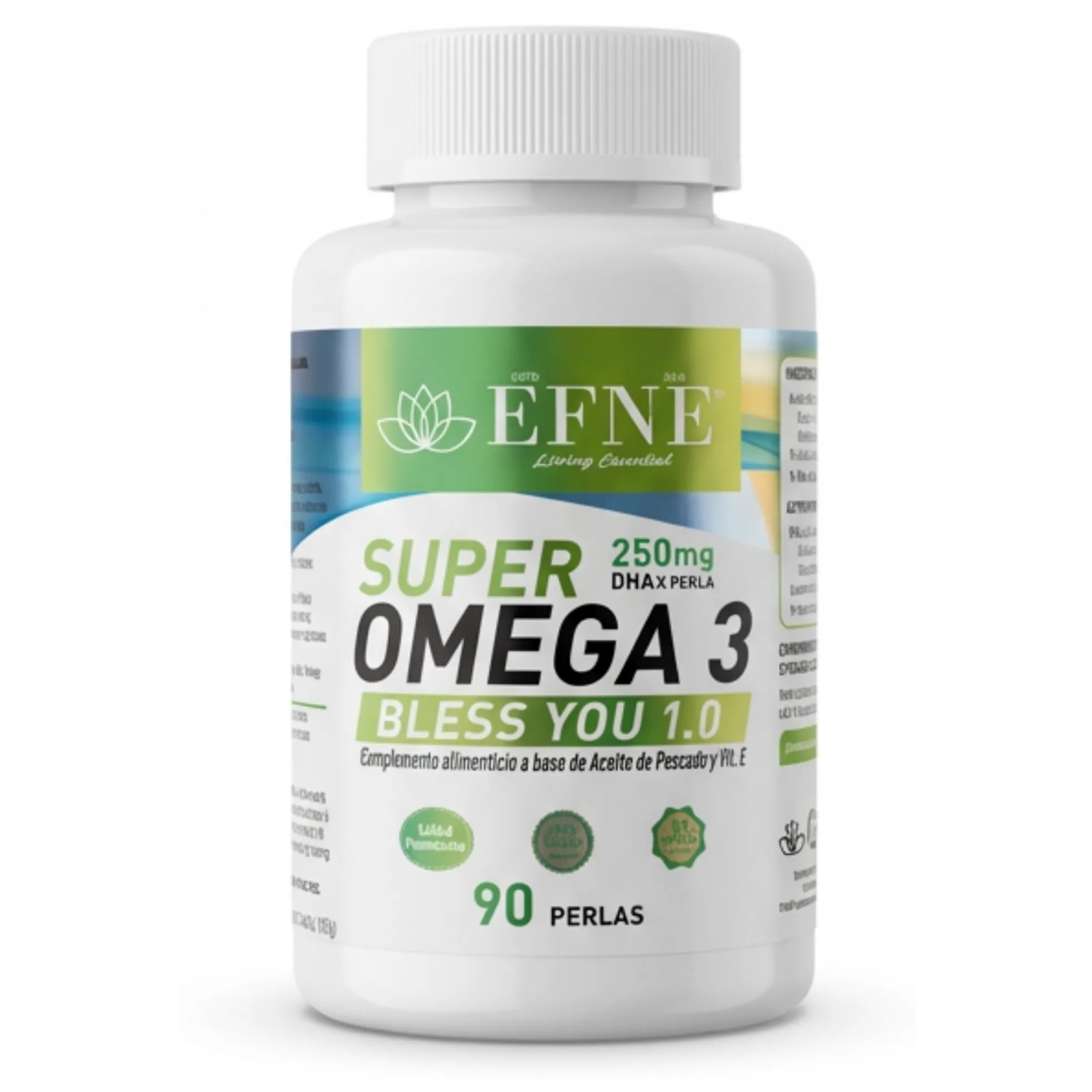 Super Omega 3 Efne (contiene Vitamina E) 90 cápsulas