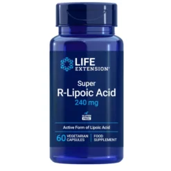 Super R-Lipoic Acid 240 mg, Life Extension 60 cápsulas