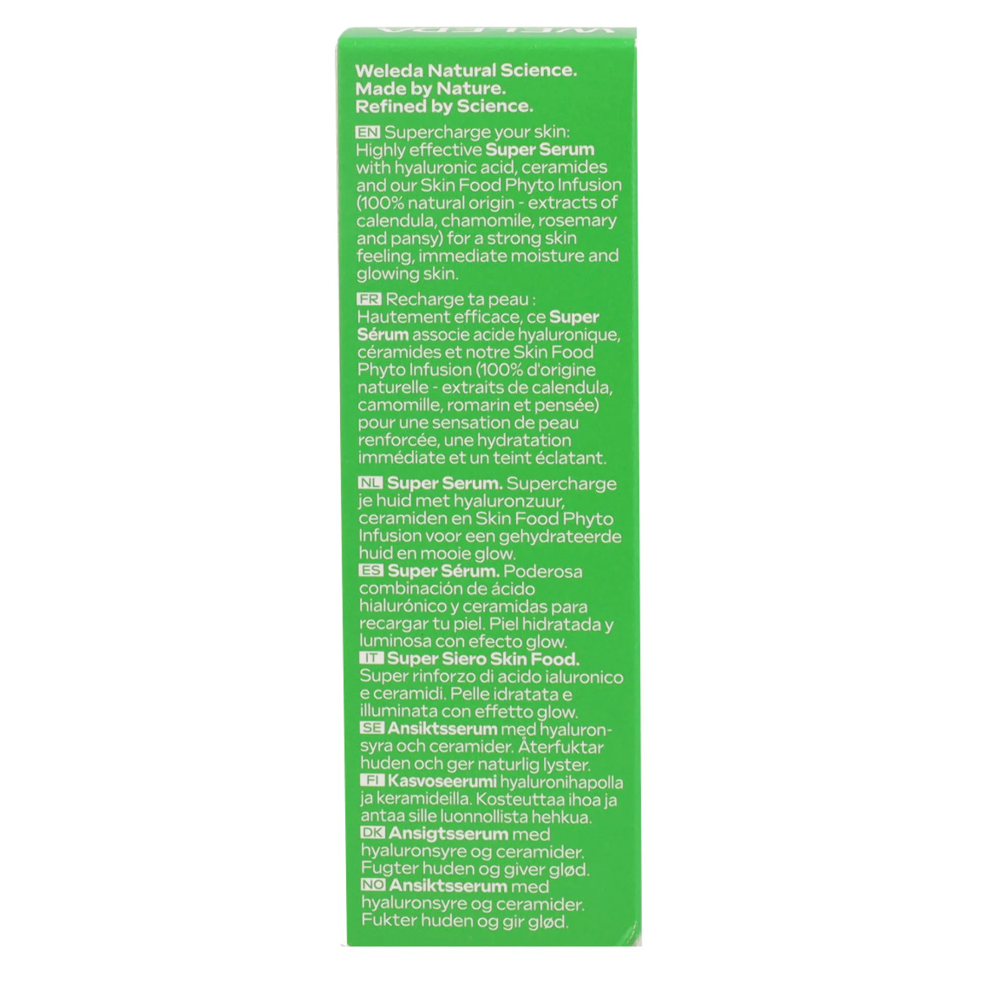 Super sérum Skin Food Weleda 30ml