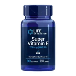 Super Vitamin E 268 mg 400 IU, Life Extension 90 perlas