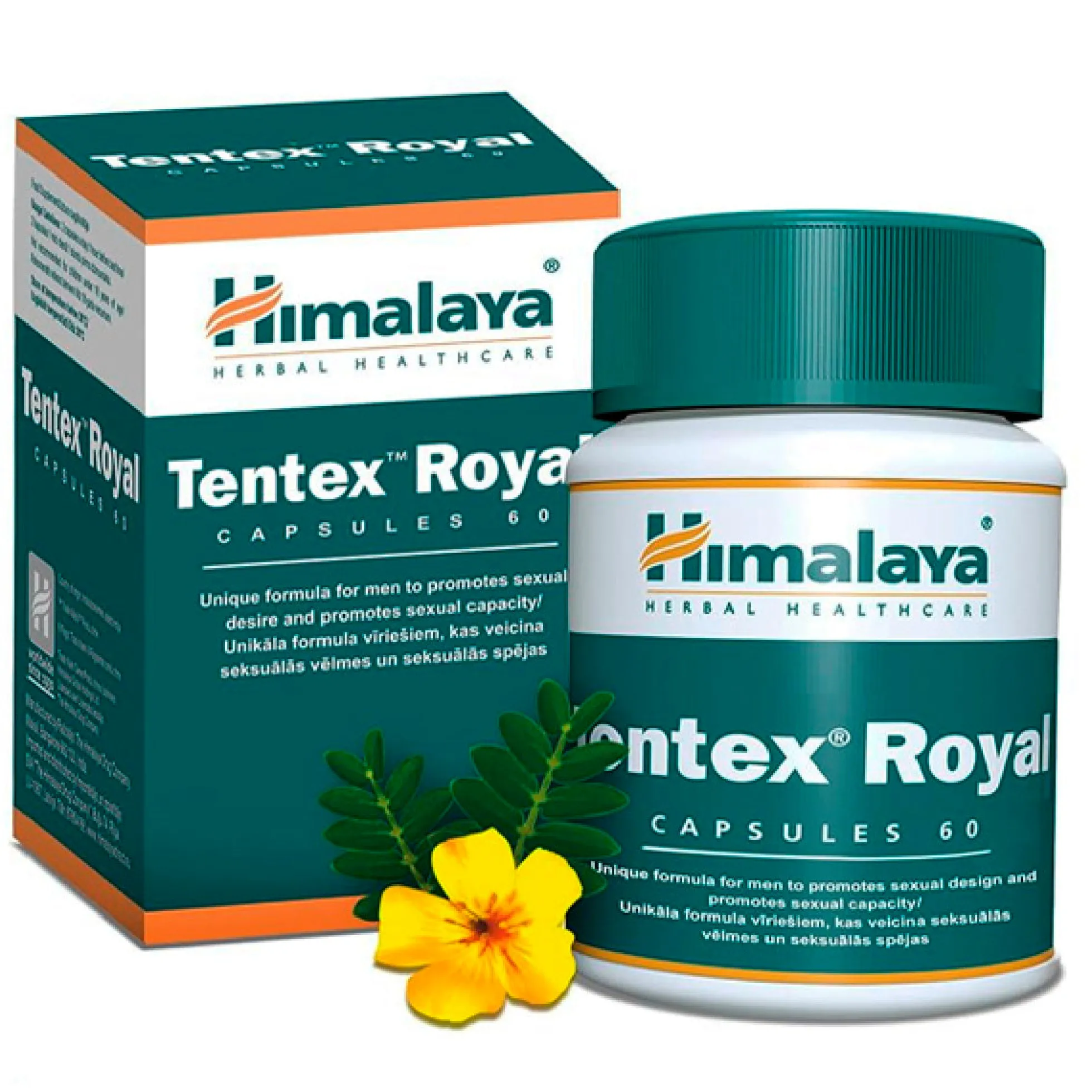 Suplemento Tentex Royal Himalaya 60 cápsulas