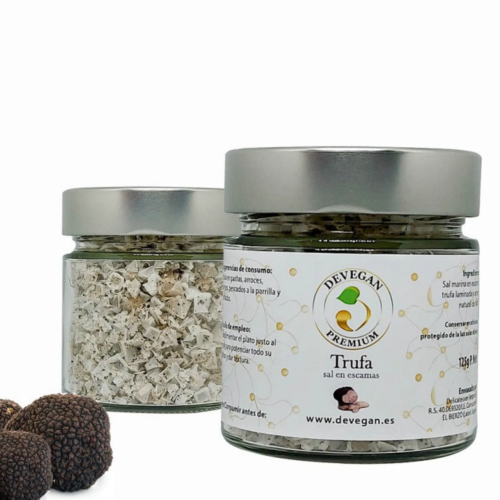 Surtido Sal Trufa, Boletus, Chiili Y Limón. 4 Tarrros De 125 Gr.