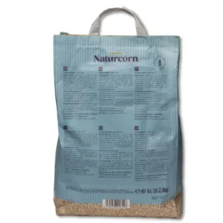 Sustrato Absorbente Wuapu Naturcorn Kitty En Mini Pelet Biodegradable Para Gato 6 Uds 6l