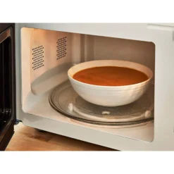 Swan Nordic Microondas Digital, 20l, 6 Niveles, Temporizador, Tirador Efecto Madera, Diseño, Sm22036whtneu, Blanco 800w