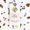 TABLETA BIO CHOCOLATE BLANCO, CAFÉ ARÁBICA Y NUEZ MOSCADA