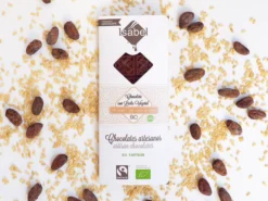 TABLETA BIO CHOCOLATE CON LECHE VEGETAL - BEBIDA DE ARROZ