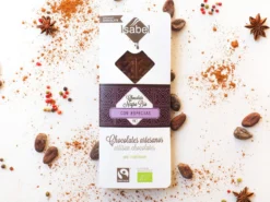 Tableta Bio chocolate negro con especias