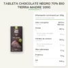 Tableta chocolate negro 70% Bio Tierra Madre 100g
