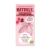 Tableta Chocolicious BIO chocolate con frambuesa y nibs de cacao Natruly 85 g