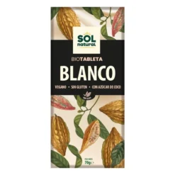 Tableta De Chocolate Blanco Bio 70 g Sol Natural