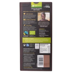 Tableta De Chocolate Negro 85% Bio Tierra Madre 100 g