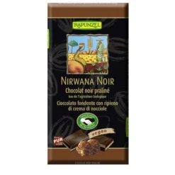 Tableta de Chocolate Negro Nirwana BIO Rapunzel 100 g