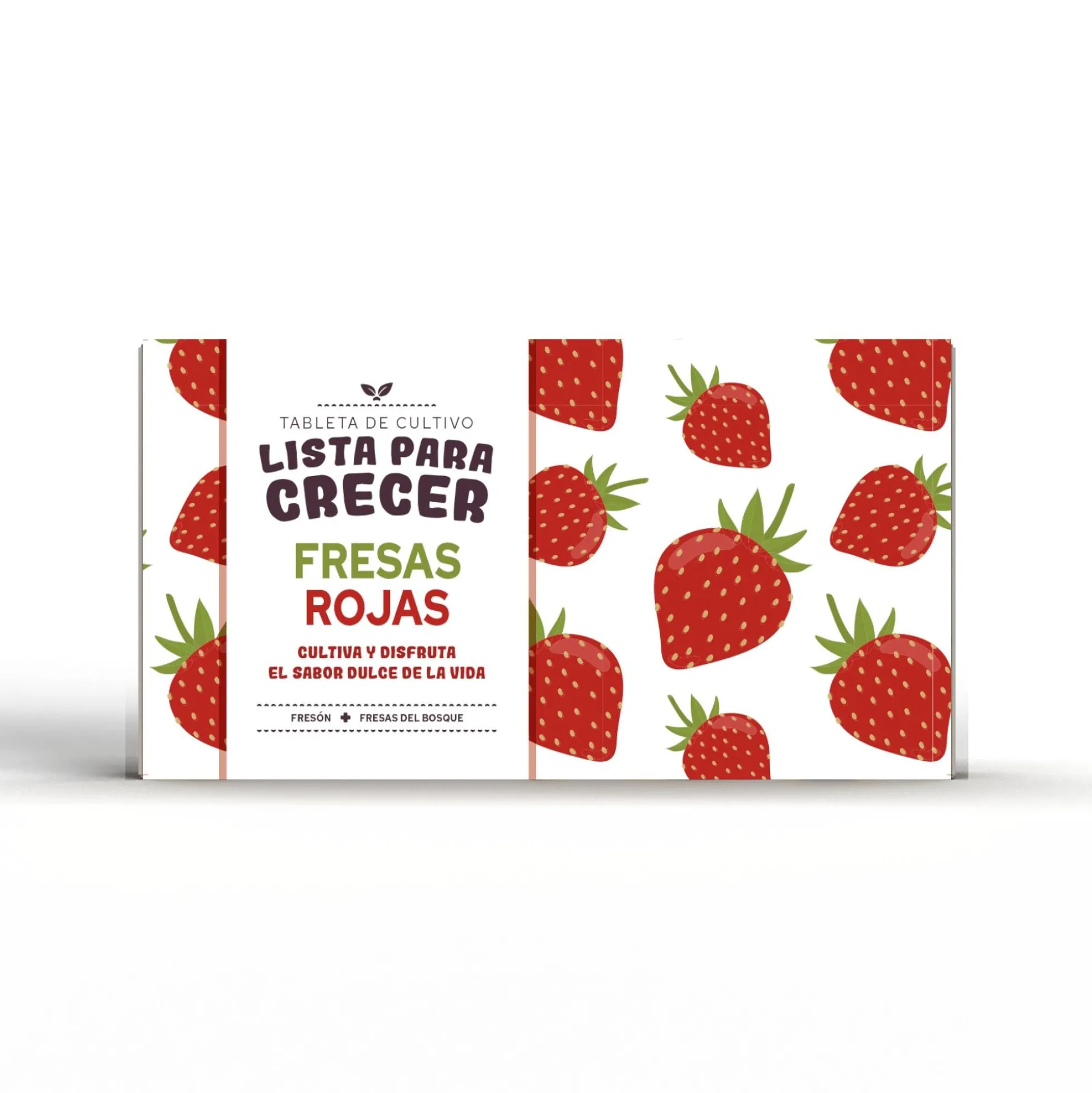 Tableta para Cultivar Fresas Rojas Ideal Regalo, Garden Pocket