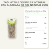 Tagliatelle de Espelta Integral con Albahaca BIO Sol Natural 250g