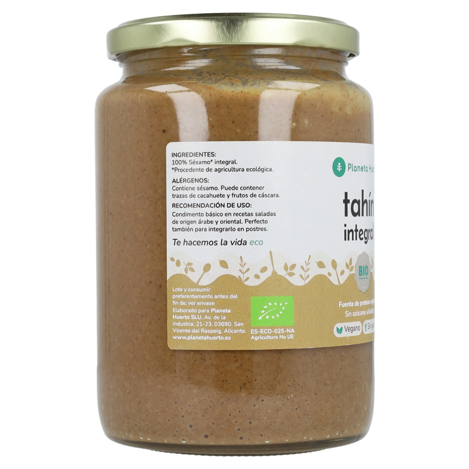 Tahin Integral ECO Planeta Huerto 700 g