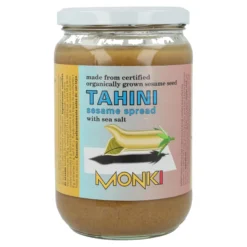 Tahin tostado con sal bio Monki, 650 g