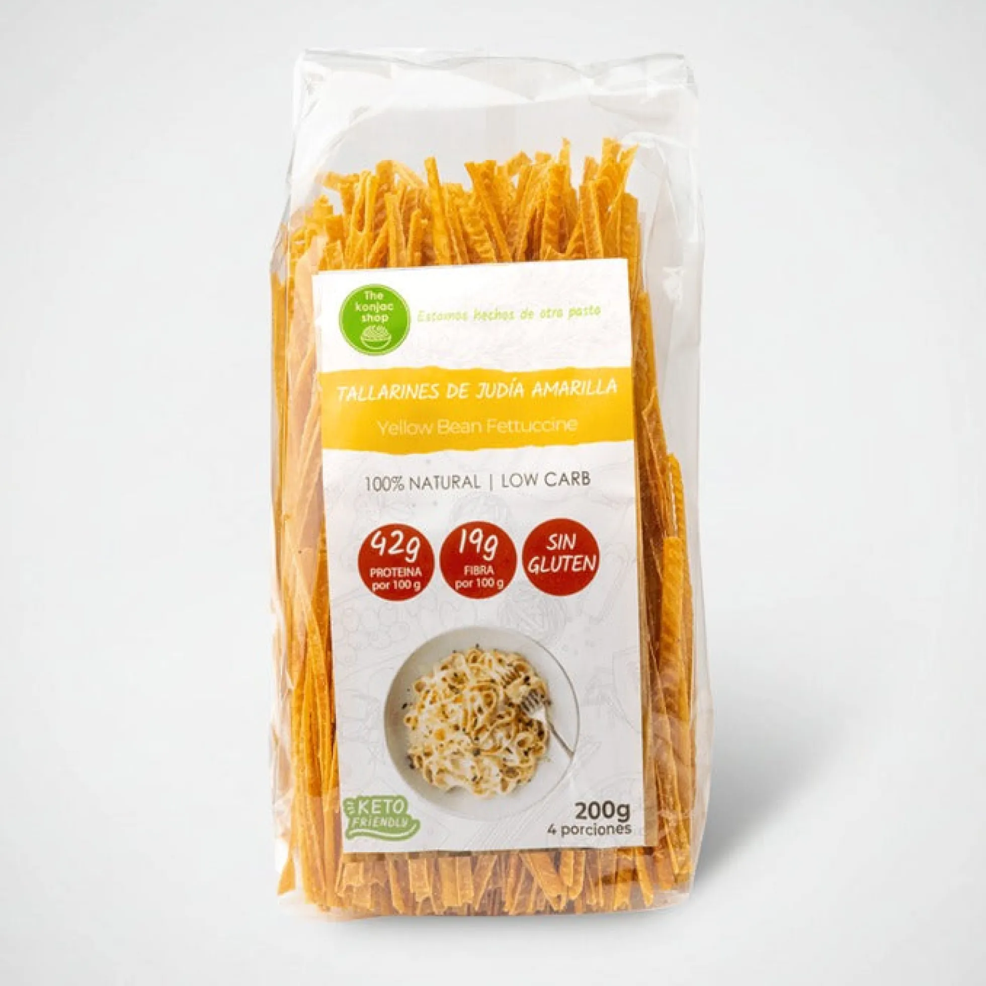 Tallarines de Judía Amarilla The Konjac Shop 200g