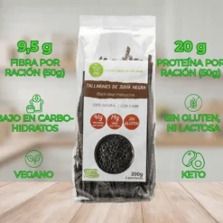 Tallarines de Judía Negra The Konjac Shop 200g