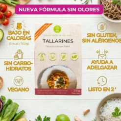 Tallarines de Konjac Sin Gluten The Konjac Shop 270g