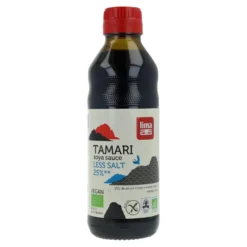 Tamari salsa de soja 25% menos de Sal ECO Lima 250 ml