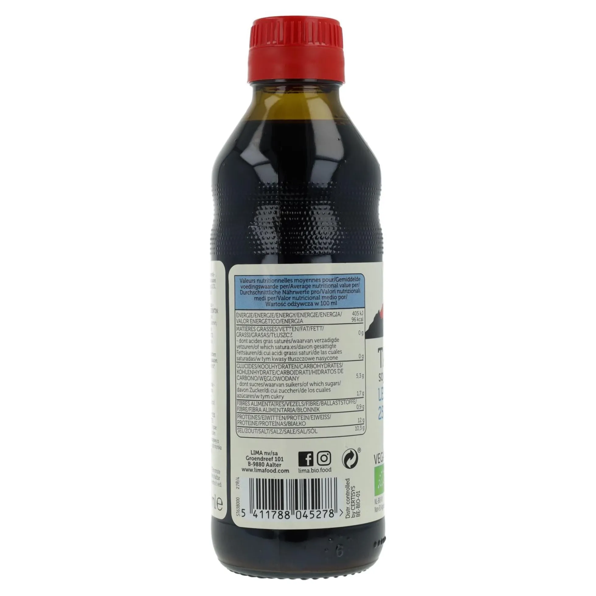Tamari salsa de soja 25% menos de Sal ECO Lima 250 ml
