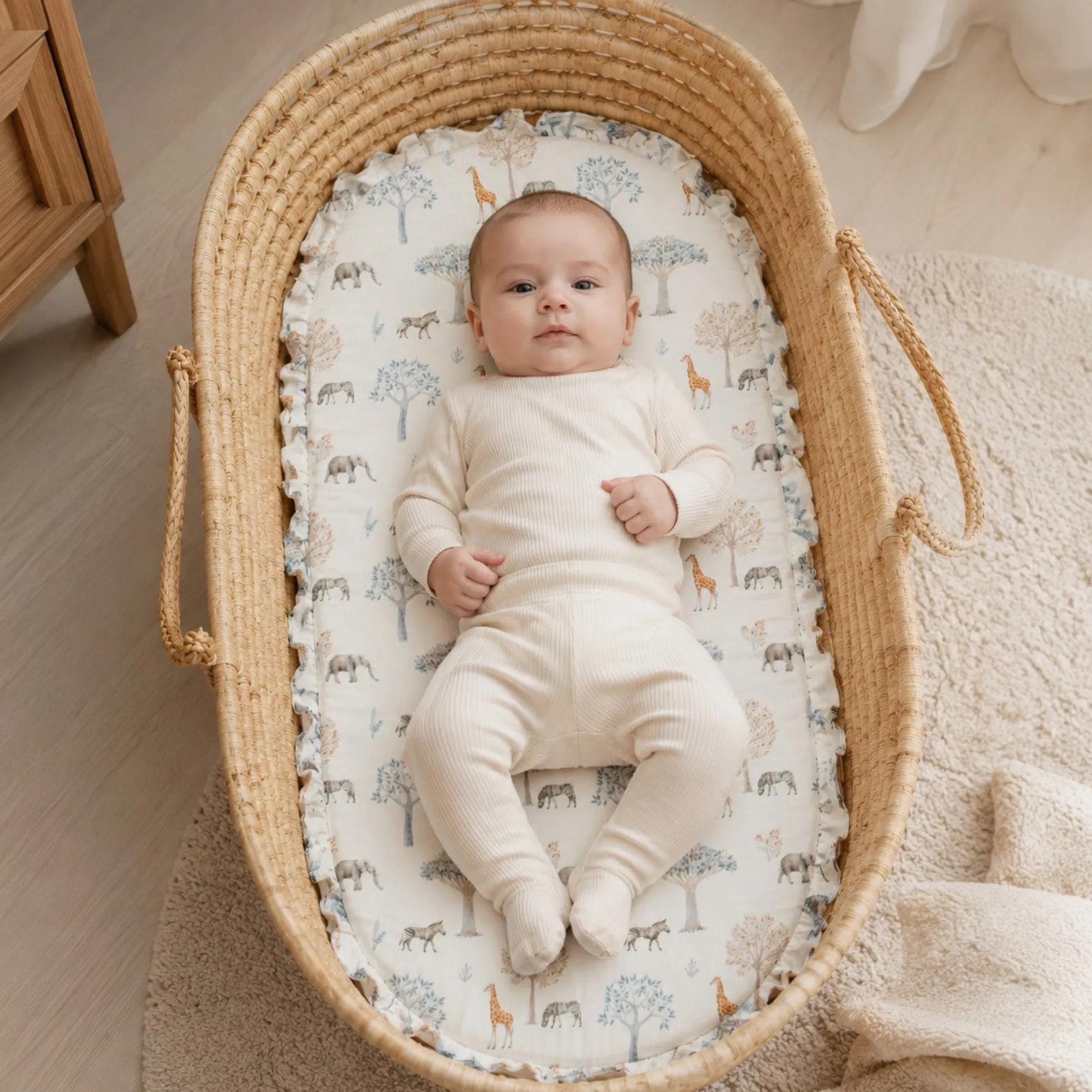 Tanzania Colchoneta Para Capazo O Cuco Bebe
