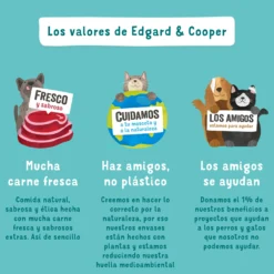 Tarrina de comida húmeda para cachorros de pato y pollo | Edgard & Cooper 150 g