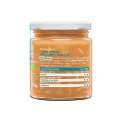 Tarrito de Arroz con Salmon y Guisantes ECO CA CHI TOS Smileat, 230g