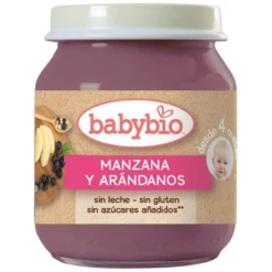 Tarrito de Manzana y Arándanos Babybio 130g